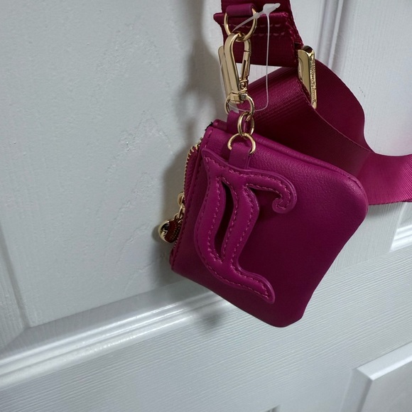 NWT Juicy Couture “Team Juicy Forever” Pink (Raspberry) Satchel - Picture 3 of 7